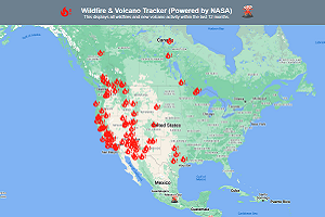 Wildfire Volcano Tracker